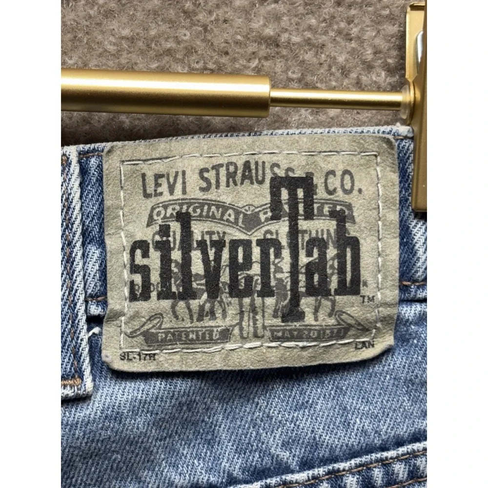 Levi's‎ Baggy Jeans Men 29x30 Blue Loose Fit Silver Tab 100% Cotton 90s Vintage